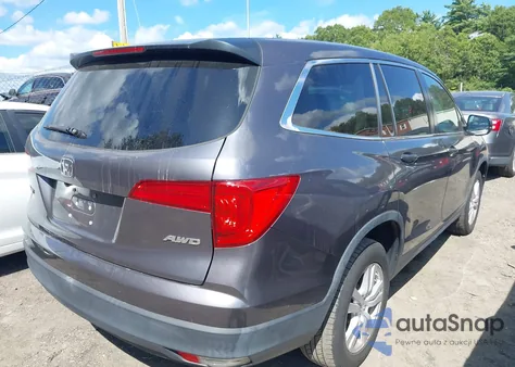 2017 Honda Pilot Lx из США, поврежденный, VIN 5FNYF6H15HB016838